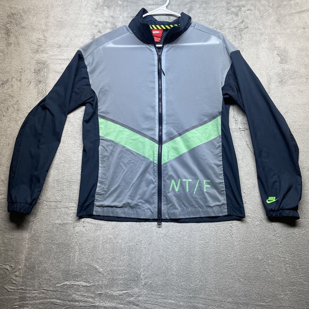 Nike Jacket Women's Small Track and Field‎ NT/F Windbreaker Running Vented